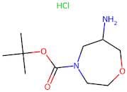 6-Amino-1,4-oxazepane, N4-BOC protected hydrochloride