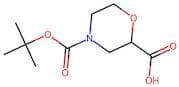Morpholine-2-carboxylic acid, N-BOC protected