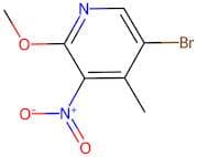 5-Bromo-2-methoxy-4-methyl-3-nitropyridine