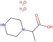 2-(Piperazin-1-yl)propanoic acid dihydrate