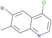 6-Bromo-4-chloro-7-methylquinoline