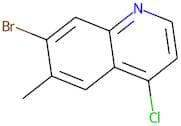 7-Bromo-4-chloro-6-methylquinoline