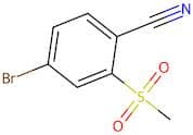 4-Bromo-2-(methylsulphonyl)benzonitrile