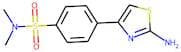 4-(2-Amino-1,3-thiazol-4-yl)-N,N-dimethylbenzenesulphonamide