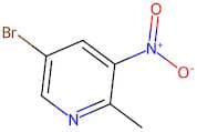 5-Bromo-2-methyl-3-nitropyridine