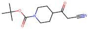 4-(Cyanoacetyl)piperidine, N-BOC protected