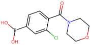 3-Chloro-4-(morpholine-4-carbonyl)benzeneboronic acid