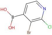 3-Bromo-2-chloropyridine-4-boronic acid