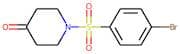 1-[(4-Bromophenyl)sulphonyl]-4-oxopiperidine