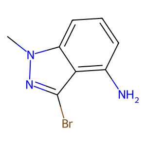 4-Amino-3-bromo-1-methyl-1H-indazole