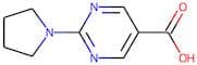 2-Pyrrolidin-1-ylpyrimidine-5-carboxylic acid