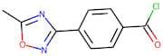 4-(5-Methyl-1,2,4-oxadiazol-3-yl)benzoyl chloride