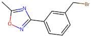 3-[3-(Bromomethyl)phenyl]-5-methyl-1,2,4-oxadiazole
