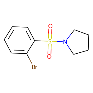 1-[(2-Bromophenyl)sulphonyl]pyrrolidine