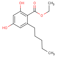 Ethyl 2,4-dihydroxy-6-pentylbenzoate