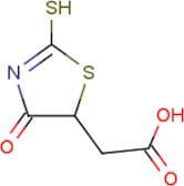 (2-Mercapto-4-oxo-4,5-dihydro-1,3-thiazol-5-yl)acetic acid