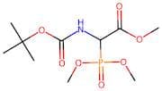 (+/-)-Boc-α-phosphonoglycine trimethyl ester