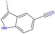 3-Iodo-1H-indole-5-carbonitrile