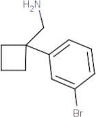 1-(3-Bromophenyl)-cyclobutanemethanamine