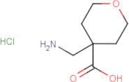 4-(Aminomethyl)tetrahydro-2H-pyran-4-carboxylic acid hydrochloride