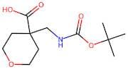 4-[(Boc-amino)methyl]tetrahydro-2H-pyran-4-carboxylic acid