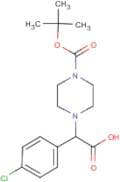 a-(4-Chlorophenyl)-4-Boc-1-piperazineacetic acid
