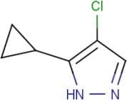 4-Chloro-5-cyclopropyl-1H-pyrazole
