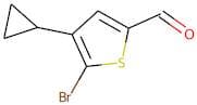 5-Bromo-4-(cyclopropyl)thiophene-2-carboxaldehyde