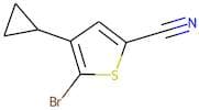 5-Bromo-4-(cyclopropyl)thiophene-2-carbonitrile
