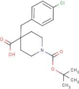 1-Boc-4-(4-chlorobenzyl)-4-carboxypiperidine