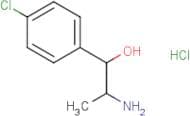 a-(1-Aminoethyl)-4-chloro-benzenemethanol hydrochloride