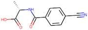 (2S)-2-[(4-Cyanobenzoyl)amino]propanoic acid