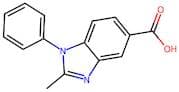 2-Methyl-1-phenyl-1H-benzimidazole-5-carboxylic acid