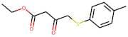 Ethyl 4-(4-methylphenylthio)-3-oxobutanoate