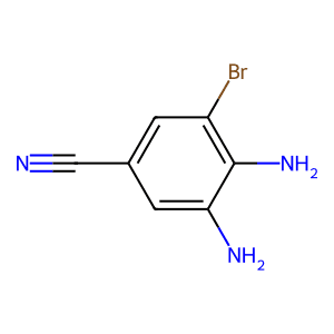 3-Bromo-4,5-diaminobenzonitrile