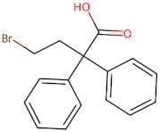 4-Bromo-2,2-diphenylbutanoic acid