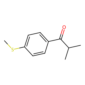 2-Methyl-1-[4-(methylsulphanyl)phenyl]propan-1-one