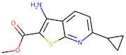 Methyl 3-amino-6-cyclopropylthieno[2,3-b]pyridine-2-carboxylate