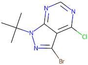 3-Bromo-1-tert-butyl-4-chloro-pyrazolo[3,4-d]pyrimidine