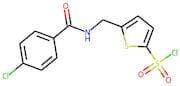 5-{[(4-Chlorobenzoyl)amino]methyl}thiophene-2-sulphonyl chloride