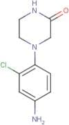 4-(4-Amino-2-chlorophenyl)piperazin-2-one