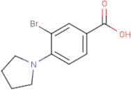 3-Bromo-4-pyrrolidinobenzoic acid