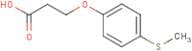 3-[4-(Methylthio)phenoxy]propionic acid