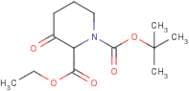 Ethyl N-Boc-3-oxopiperidine-2-carboxylate