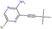 5-Bromo-3-[(trimethylsilyl)ethynyl]pyrazin-2-amine