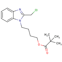 4-[2-(Chloromethyl)benzimidazol-1-yl]butyl Pivalate