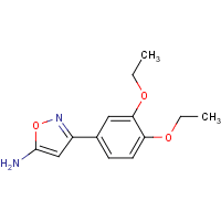 5-Amino-3-(3,4-diethoxyphenyl)isoxazole