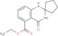 Ethyl 4-Oxospiro[1,2,3,4-tetrahydroquinazoline-2,1'-cyclopentane]-5-carboxylate