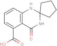 4-Oxospiro[1,2,3,4-tetrahydroquinazoline-2,1'-cyclopentane]-5-carboxylic acid
