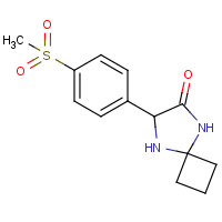 7-[4-(Methylsulfonyl)phenyl]-5,8-diazaspiro[3.4]octan-6-one